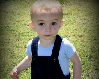 Navy Blue Corduroy - A Good Day OVERALLs