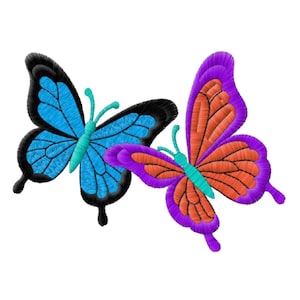 Creative Butterflies Embroidery Designs/1 Designs & 3 Size/ Butterfly Machine Embroidery Designs/Files Instant Download