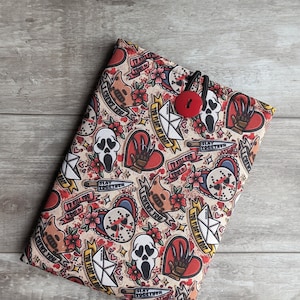 Valentine Horror Movie Monsters - Kindle Sleeve, E-reader Sleeve