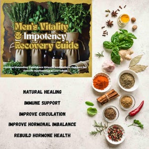 ED Vitality Recovery Guide – Natuurlijke kruidenondersteuning voor het welzijn, het zelfvertrouwen en de kracht van mannen | Holistisch lifestyle-e-boek afbeelding 10