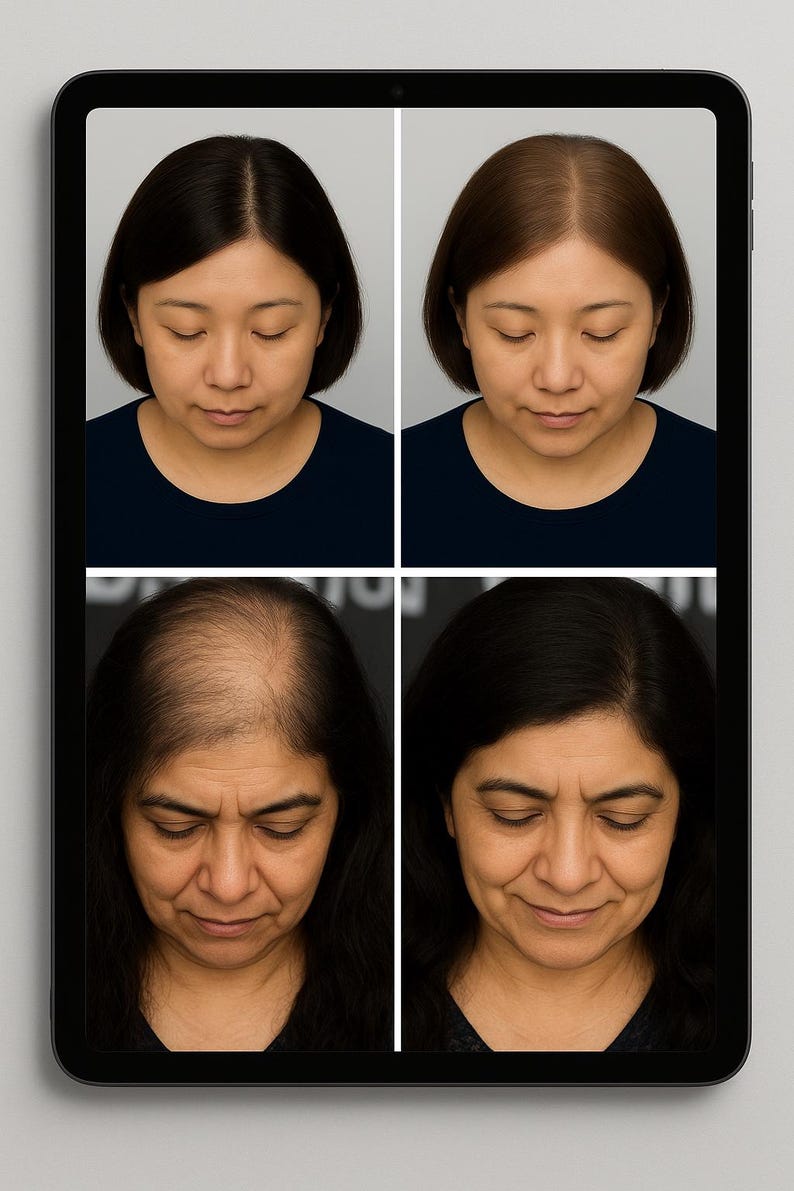 Regrow your Hair, Stop the Shedding, Age, Stress, Diet, GLP1 Injections, Herbal Hair Guide with DIY Remedies, 57 Pgs, 12 Pg Calendar. image 10