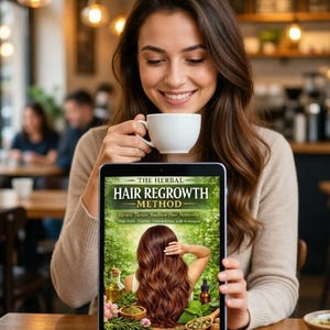 Regrow your Hair, Stop the Shedding, Age, Stress, Diet, GLP1 Injections, Herbal Hair Guide with DIY Remedies, 57 Pgs, 12 Pg Calendar. image 2