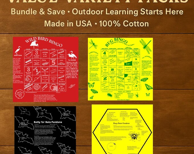 Value Variety Pollinator Fundanas : Bees, Birds, Bats Fun Learning Games!