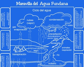 New! Spanish Wonder of Water! Our fun game about the water cycle in Spanish! Great for bilingual education programs, home school, scouts!