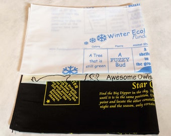 Winter, Owls & Stars Fundana Pack – 3 Fun Learning Games for Kids! Scavenger Hunt, Stargazing, Owl Game – 10% Off!