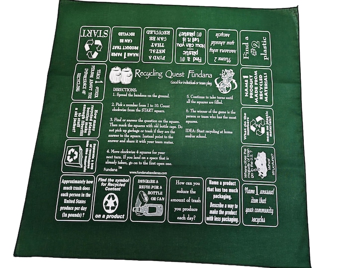 Reduce Reuse Recycle Game for Kids – Fun Recycling Activity for Earth Day, Camps, Classrooms and Fundraiser