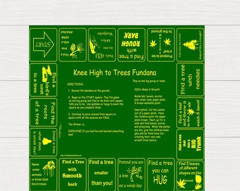 Tree Scavenger Hunt Bandana: Kids Outdoor Game (Ages 3-6) Introduce young kids to Trees