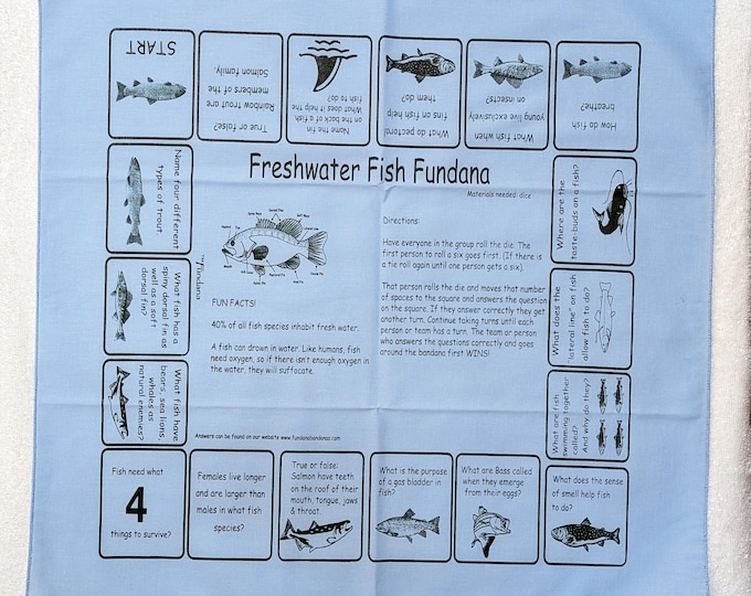 Freshwater Fish Fundana – Fun Fishing Game for Kids | Learn About Fish Species | Great for Camps, Families, Classrooms