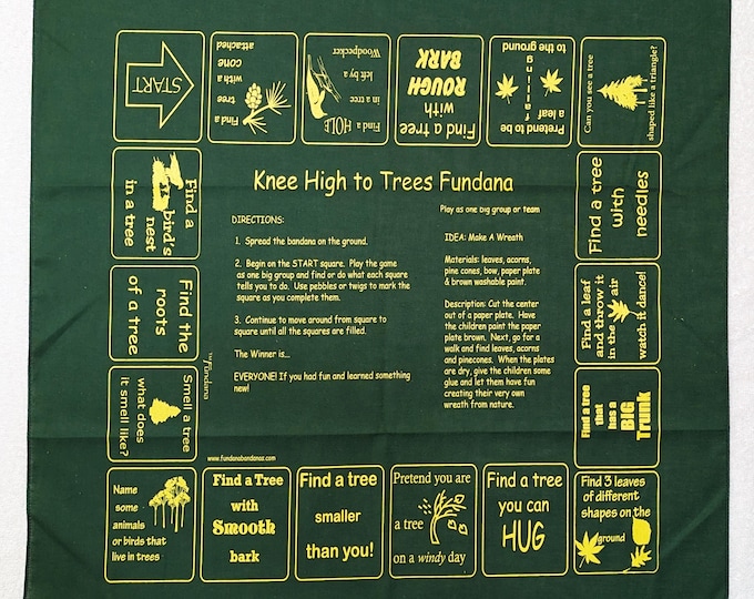 Knee High to Trees Fundana – Tree Scavenger Hunt Game for Kids Ages 3–6 | Nature Activity for Preschool, Camps, Homeschool
