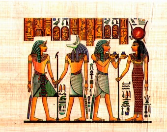 New! Egyptian Unframed Papyrus Prints! Imported from Egypt. Can be framed, make collages, cards and more! Unique, Colorful, unique designs!