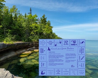 Great Lakes Quest Fundanas! Play our scavenger hunt game to learn about the wildlife, climate, colors of the Great Lakes!