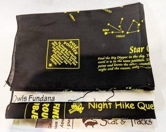 New! Value Variety Pack Fundanas! Night Hike, Scat & Track, Awesome Owls, Star Quest! Great for night owl badges, hybrid learning and more!