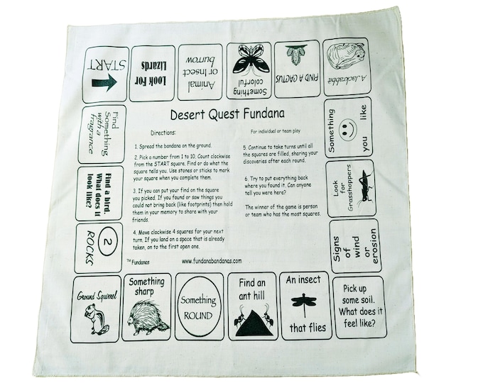 Deserts! Fun way to learn about wildlife, plants, sounds, smell of desert life. Great for homeschoolers, scouts, camps!