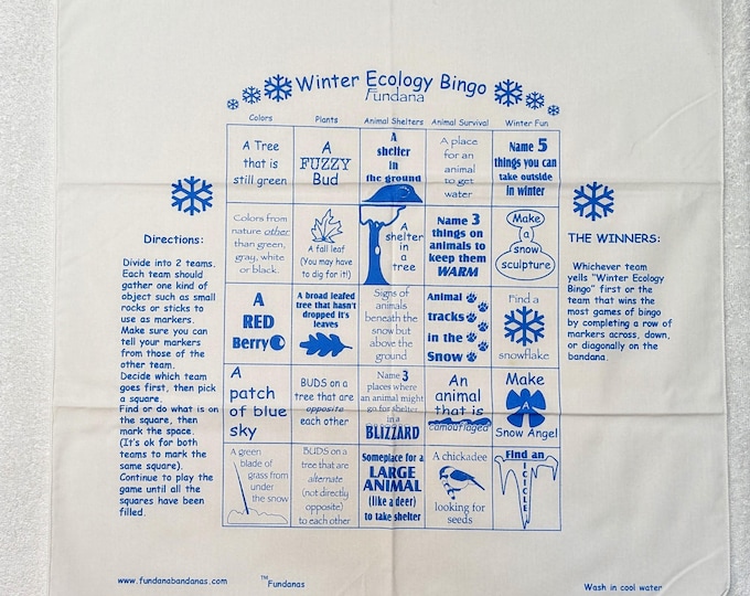 Winter Fun. Winter ecology bingo scavenger hunt game! Fun activity for winter! Keeps kids active and learning in the winter time!