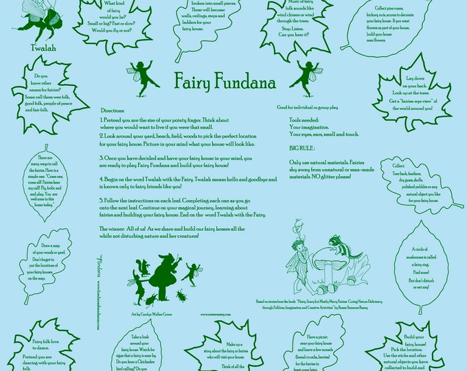Fairy Game for Kids. Fairy songs, fairy dances, build your own fairy house! Lots of fairy activities! Great for kids, fairy parties, camps
