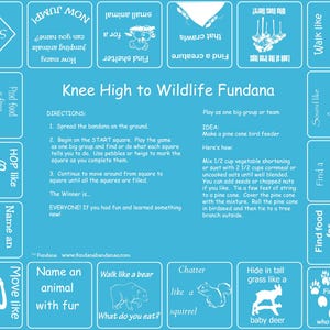 Knee High to Wildlife Fundana – Nature Game for Kids Ages 3–6 | Fun Hands-On Wildlife Activities
