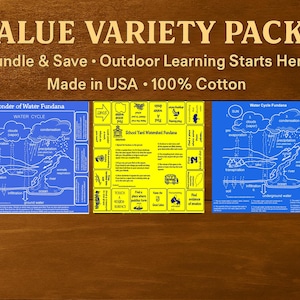 Value Variety Water Cycle Learning 3 Pack: Water Cycle Game, Water Cycle Chart,  Watershed Games