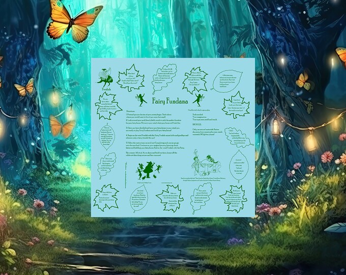 Fairy Game for Kids. Fairy songs, fairy dances, build your own fairy house! Lots of fairy activities! Great for kids, fairy parties, camps