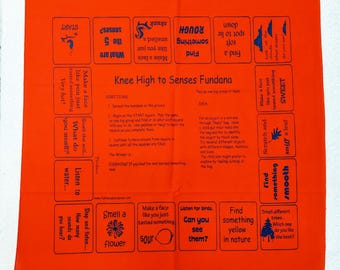 Knee high to Senses in three fun colors- Orange, blue or yellow! Introduce your 3-6 year old to the senses in nature!