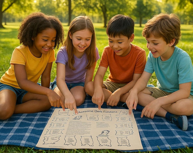 Owl Fundana – Fun Game to Learn Owl Facts & Behaviors | Great for Kids, Camps and Scout Night Owl Badges