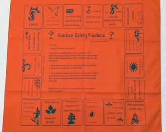 Outdoor Safety Fundana – Scavenger Hunt Game to Teach Nature Safety | Great for Scouts, Camping & Badges
