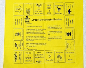 School Yard Watershed Fundana: Scavenger Hunt Learning Game