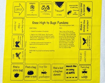 New! 3 Color Options for our Knee High to Bugs Fundanas! A fun, easy way to teach our 3-6 year olds about bugs.