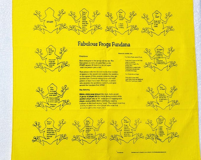 Frogs Fundana – Fun Frog Facts & Game for Kids | Indoor or Outdoor Nature Learning Activity for Families and Classrooms