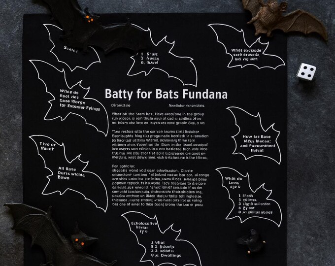 Batty for Bats Fundana: Echolocation Learning Activity