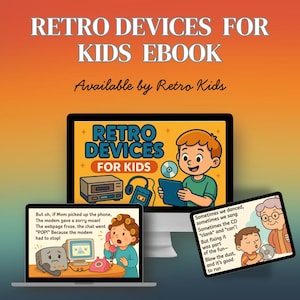 Tecnología retro para niños: ¡una guía digital divertida sobre dispositivos vintage!
