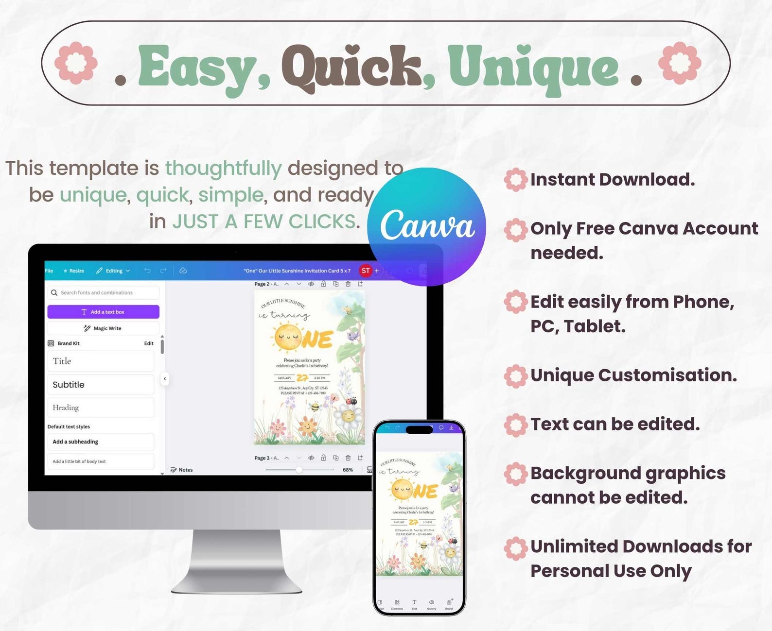 Tween Mall Scavenger Hunt Game: Birthday Party Activity (canva Template ...