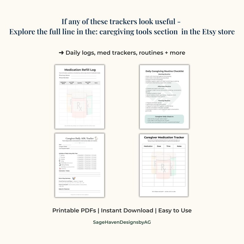 Cold Sensitivity Tracker Printable | Circulation & Symptom Log ...