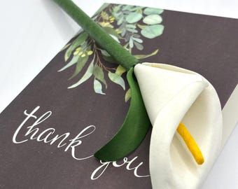 Calla Lilly Pen . Wedding Favor