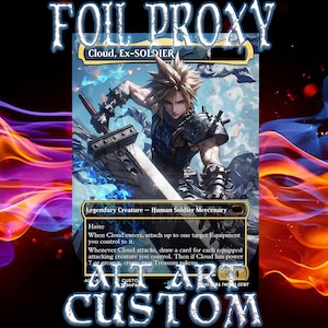 クラウド元兵士 FOIL プロキシ