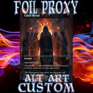Cabal Ritual FOIL Proxy