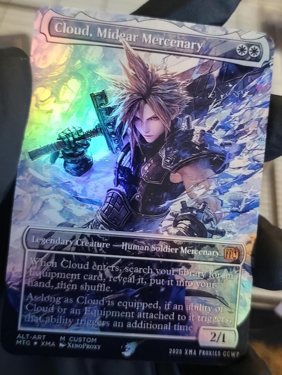 ミッドガルの傭兵クラウド Cloud, Midgar Mercenary MTG Cloud, Midgar Mercenary · Final Fantasy (FIN) #564 · Scryfall