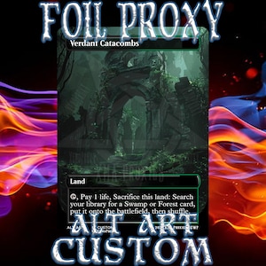 Verdant Catacombs FOIL Proxy