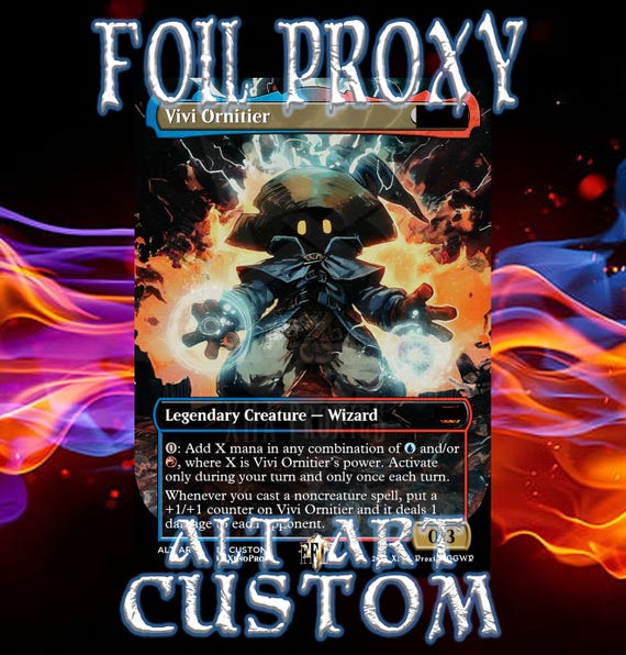 Vivi Ornitier FOIL Proxy - Etsy