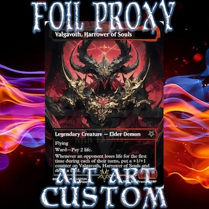 Valgavoth, el desgarrador de almas FOIL Proxy