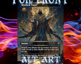 Mystical Tutor FOIL Proxy