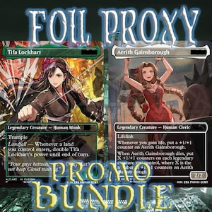 ティファ エアリス プロモ FOIL プロキシバンドル