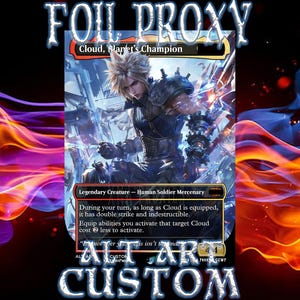 クラウド、惑星の勇者 FOIL プロキシ