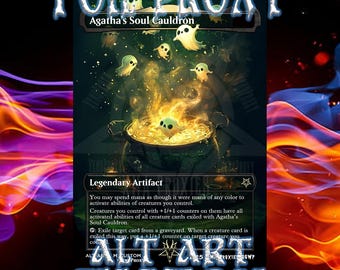 Agatha's Soul Cauldron 2枚セット Magic the Gathering Wilds of Eldraine PLAYSET 4x Agatha's