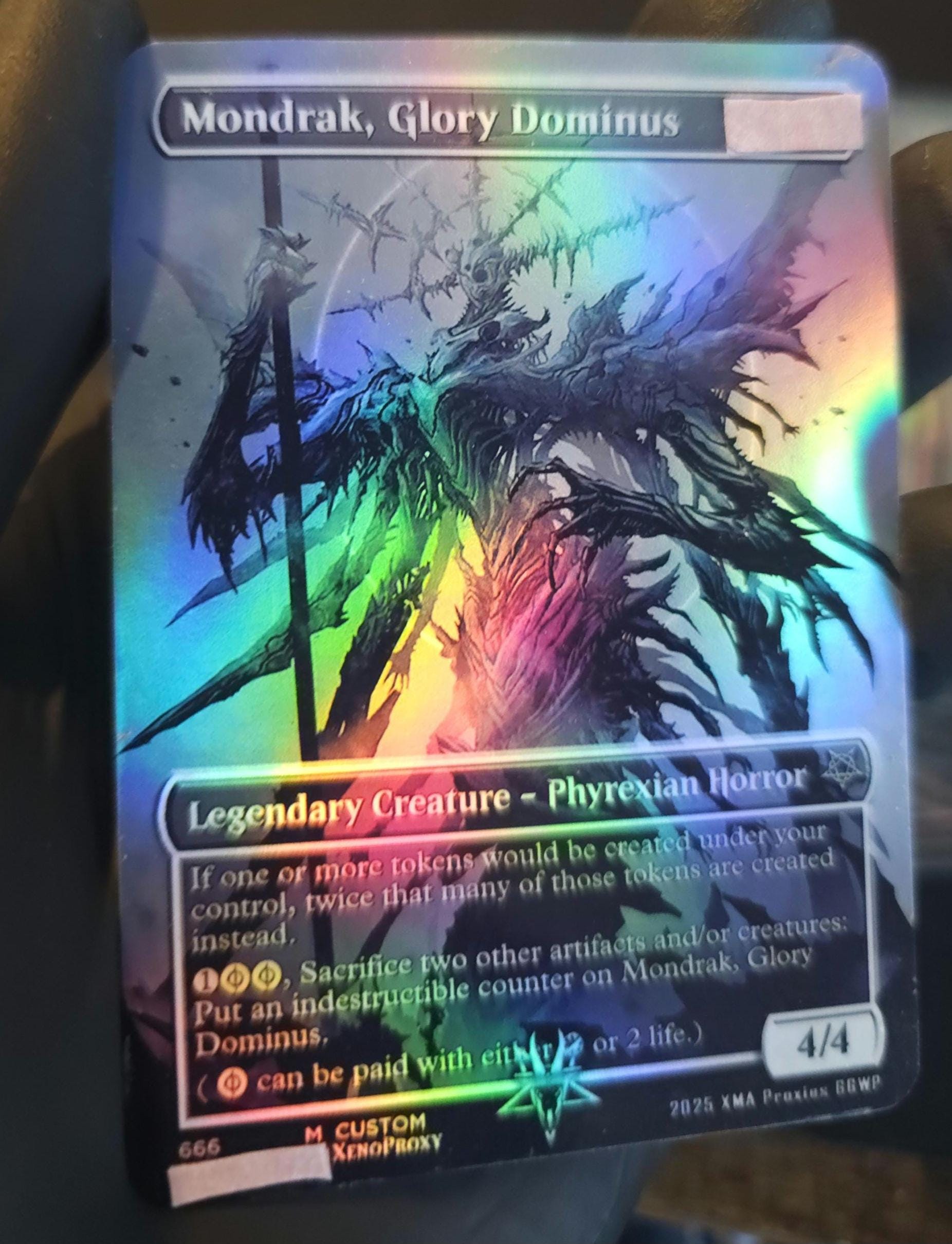 Mondrak, Glory Dominus S&C・Foil Mondrak, Glory Dominus (#299) (Showcase) | Phyrexia: All