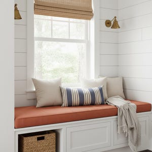 3&quot; Thick Velvet Custom Tufted Cushion,  Floor Cushion, Window Seat Cushion Custom, Kallax Cushion, Washable Velvet Cushion