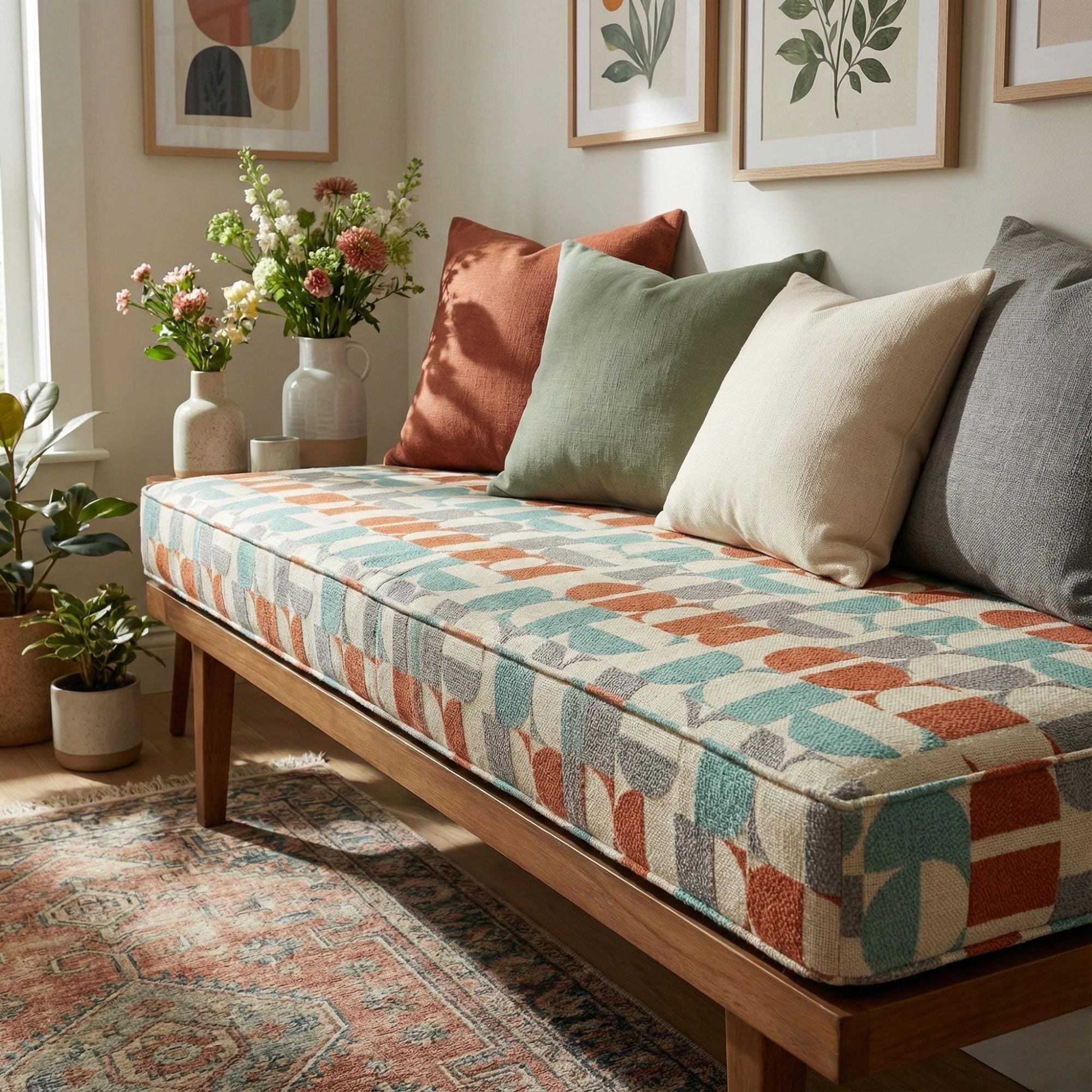 Mid century fabric - Etsy 日本