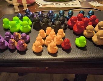 3D Printed Rubber Ducks