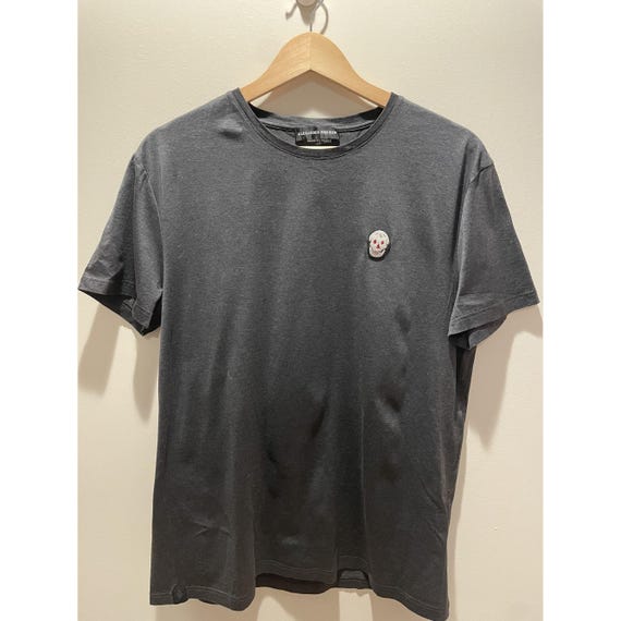 Alexander Mcqueen Skull Patch T-shirt — Size [XL] — Black — AW22