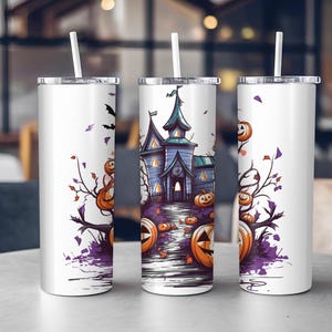 Tapered stainless steel tumbler