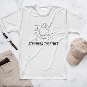 Stronger Together Shirt - Stronger Together TShirt, Black Lives Matter shirts, Civil Rights Tee, Anti Racism Shirt, United Unisex T-Shirts
